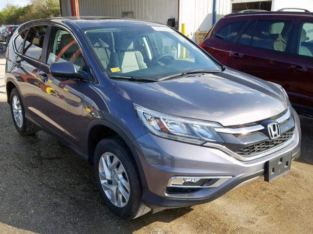5J6RM4H56FL007586 - 2015 HONDA CR-V EX ნაცრისფერი ფოტო 1