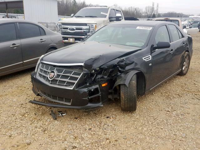 1G6DW6ED3B0139866 - 2011 CADILLAC STS LUXURY BLACK photo 2