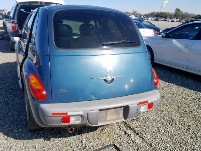 3C8FY4BB91T667449 - 2001 CHRYSLER PT CRUISER TEAL photo 3