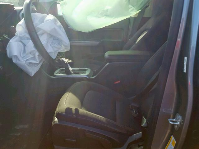 1GCGTCEN8J1285232 - 2018 CHEVROLET COLORADO L GRAY photo 5