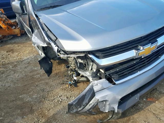 1GCGTCEN8J1285232 - 2018 CHEVROLET COLORADO L GRAY photo 9