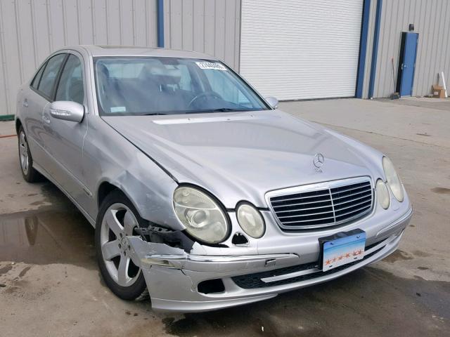 WDBUF70J63A369623 - 2003 MERCEDES-BENZ E 500 SILVER photo 1