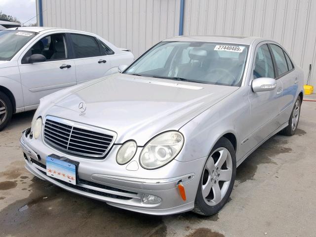 WDBUF70J63A369623 - 2003 MERCEDES-BENZ E 500 SILVER photo 2