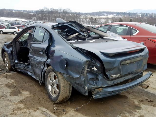 2G2WP552561192935 - 2006 PONTIAC GRAND PRIX BLUE photo 3