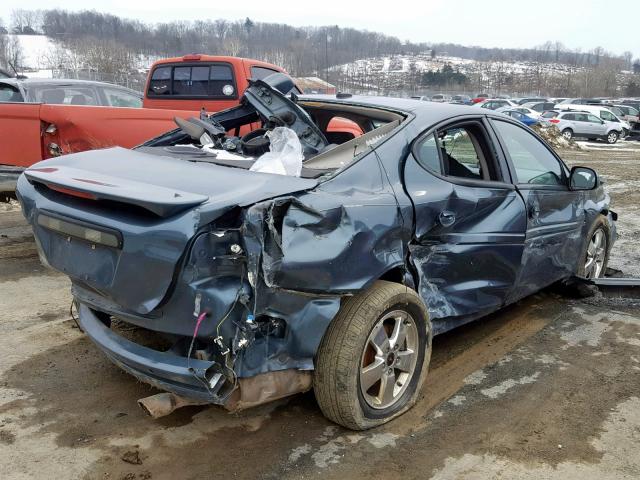 2G2WP552561192935 - 2006 PONTIAC GRAND PRIX BLUE photo 4