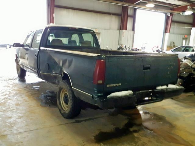 1GTGC33R6YF476456 - 2000 GMC SIERRA C35 GREEN photo 3