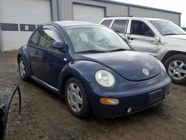 3VWDD21C6YM419731 - 2000 VOLKSWAGEN NEW BEETLE 蓝色 照片 1