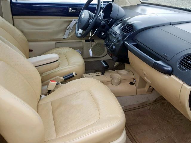 3VWDD21C6YM419731 - 2000 VOLKSWAGEN NEW BEETLE 蓝色 照片 5