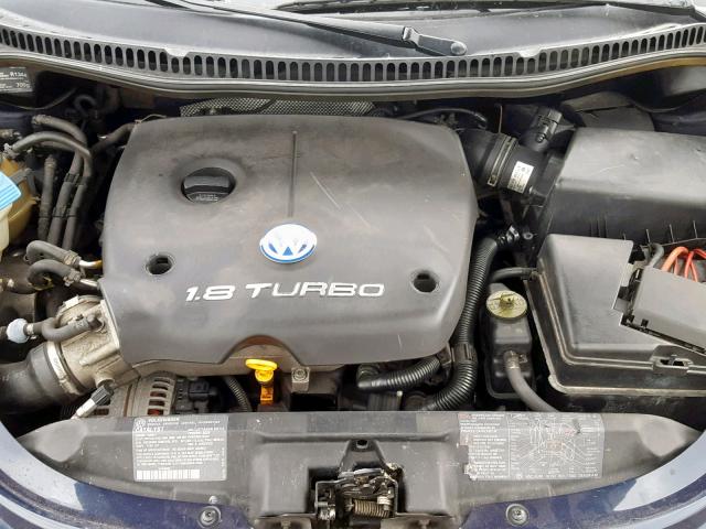 3VWDD21C6YM419731 - 2000 VOLKSWAGEN NEW BEETLE 蓝色 照片 7