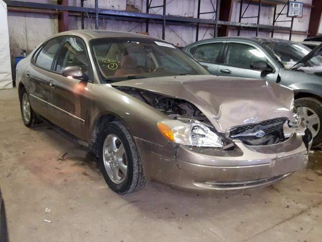 1FAFP55U92G204259 - 2002 FORD TAURUS SES TAN photo 1