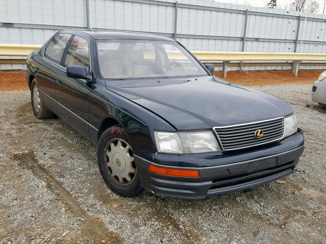 JT8BH22F9T0055757 - 1996 LEXUS LS 400 BLACK photo 1