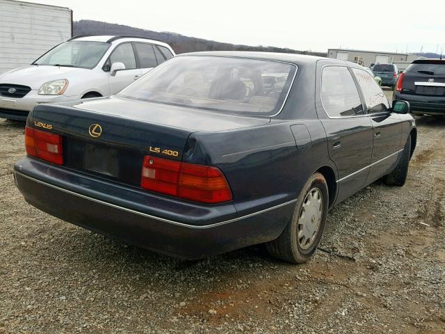 JT8BH22F9T0055757 - 1996 LEXUS LS 400 BLACK photo 4