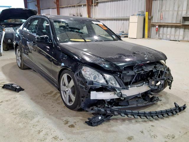 WDDHF5GB8BA284177 - 2011 MERCEDES-BENZ E 350 BLACK photo 1