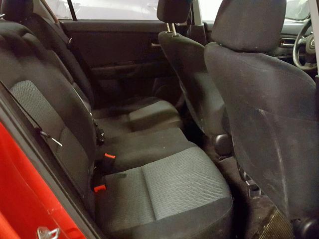 JM1BK32F481810176 - 2008 MAZDA 3 I RED photo 6