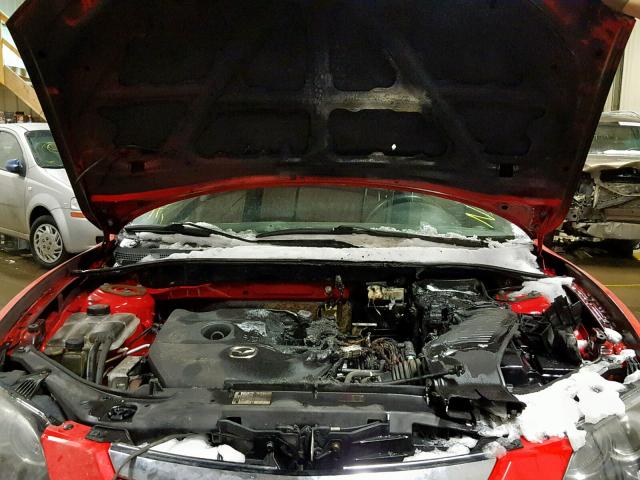 JM1BK32F481810176 - 2008 MAZDA 3 I RED photo 9