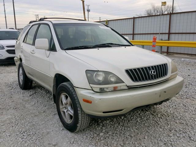 JT6GF10U3Y0079205 - 2000 LEXUS RX 300 WHITE photo 1