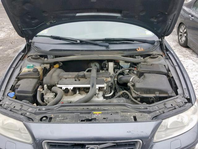 YV1RS592692723639 - 2009 VOLVO S60 2.5T GRAY photo 7