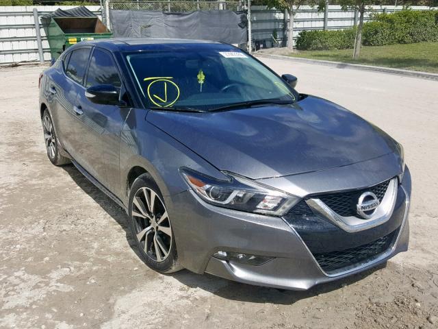 1N4AA6AP8GC381188 - 2016 NISSAN MAXIMA 3.5 GRAY photo 1