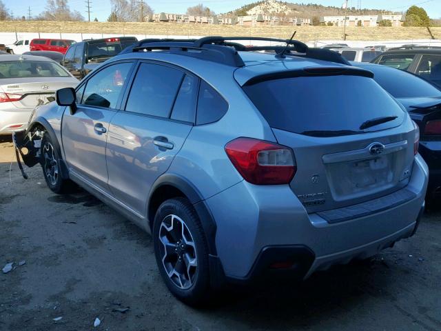 JF2GPACC5E8325212 - 2014 SUBARU XV CROSSTR SILVER photo 3