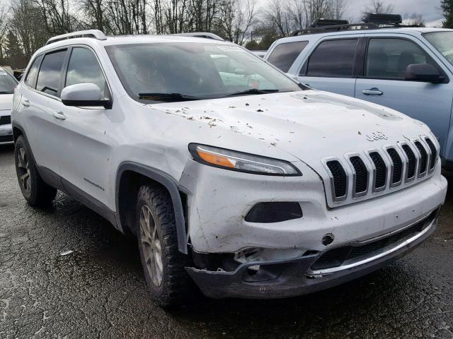 1C4PJMDS5FW522109 - 2015 JEEP CHEROKEE L WHITE photo 1