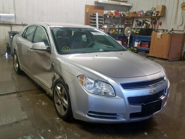 1G1ZH57BX8F154401 - 2008 CHEVROLET MALIBU 1LT SILVER photo 1