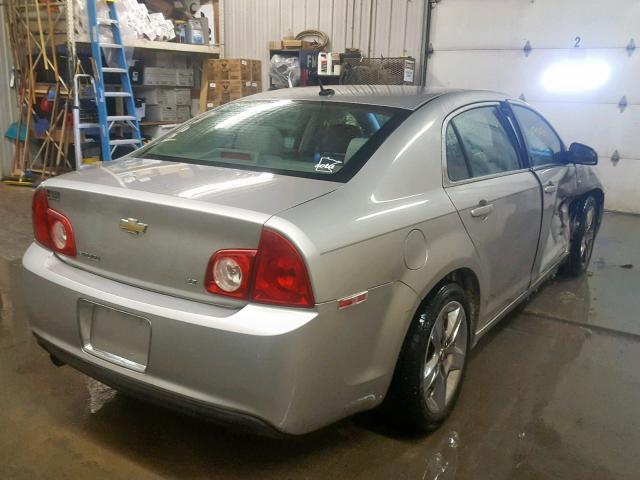 1G1ZH57BX8F154401 - 2008 CHEVROLET MALIBU 1LT SILVER photo 4