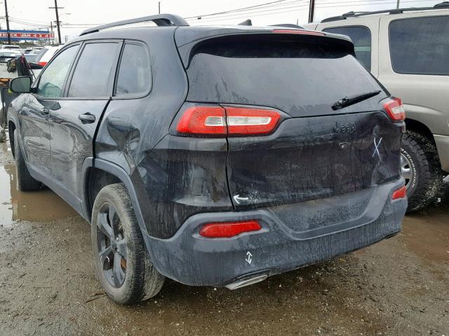 1C4PJLCS3GW135295 - 2016 JEEP CHEROKEE L BLACK photo 3