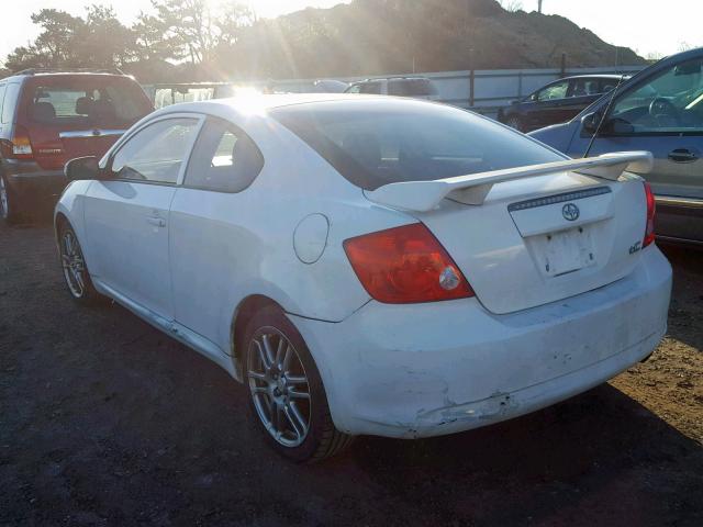 JTKDE177360119075 - 2006 TOYOTA SCION TC 白色 照片 3