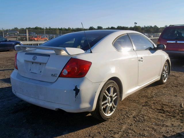 JTKDE177360119075 - 2006 TOYOTA SCION TC 白色 照片 4