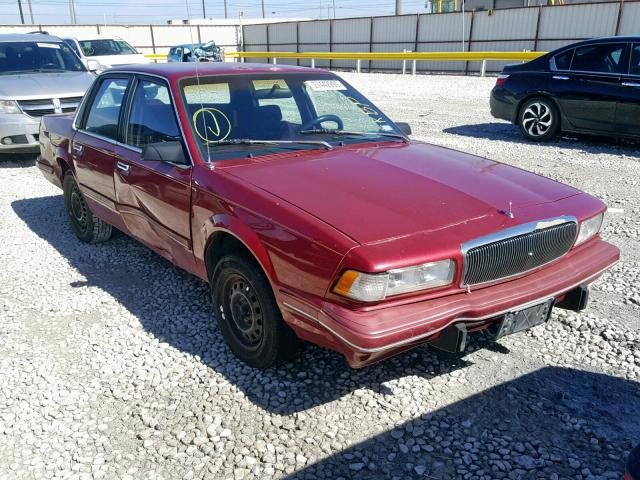 1G4AG55M2T6451016 - 1996 BUICK CENTURY SP MAROON photo 1