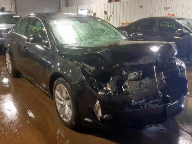 2G4GK5EX9G9153659 - 2016 BUICK REGAL BLACK photo 1