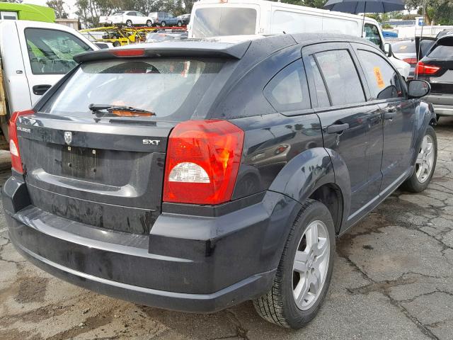 1B3HB48B98D681999 - 2008 DODGE CALIBER SX BLACK photo 4