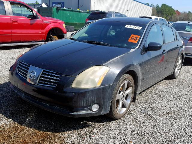 1N4BA41E86C850172 - 2006 NISSAN MAXIMA SE BLACK photo 2