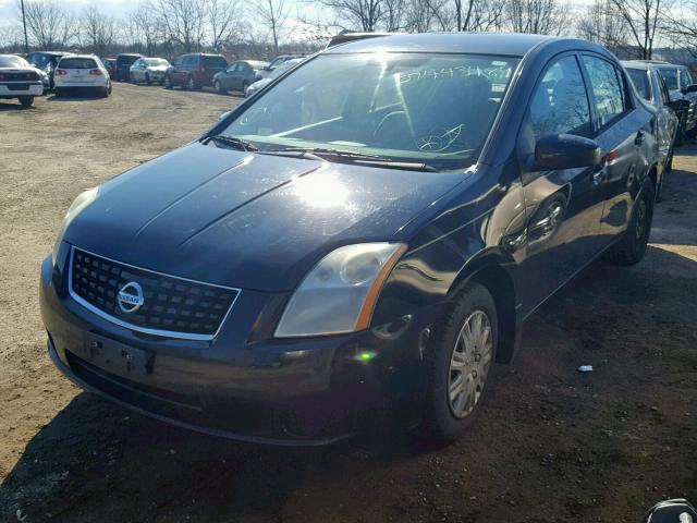 3N1AB61E09L622726 - 2009 NISSAN SENTRA 2.0 BLACK photo 2