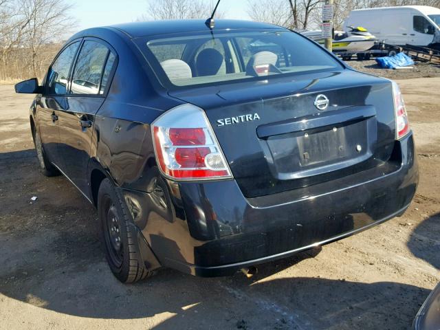 3N1AB61E09L622726 - 2009 NISSAN SENTRA 2.0 BLACK photo 3