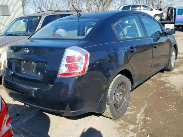 3N1AB61E09L622726 - 2009 NISSAN SENTRA 2.0 BLACK photo 4