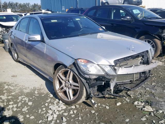 WDDHF9AB4BA347162 - 2011 MERCEDES-BENZ E 550 4MAT SILVER photo 1