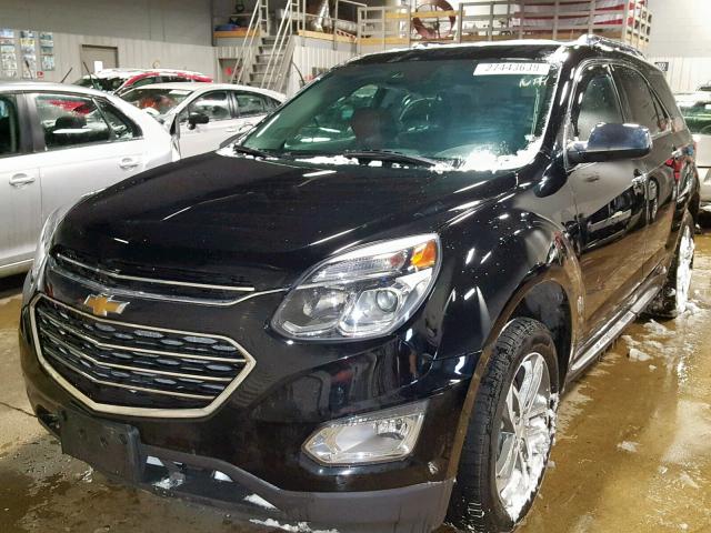 2GNFLGE39H6281562 - 2017 CHEVROLET EQUINOX PR BLACK photo 2