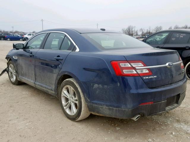 1FAHP2E84HG129800 - 2017 FORD TAURUS SEL BLUE photo 3