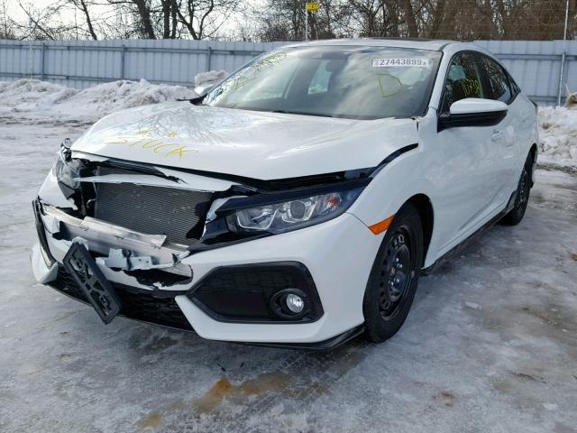 SHHFK7H42JU307398 - 2018 HONDA CIVIC SPOR WHITE photo 2