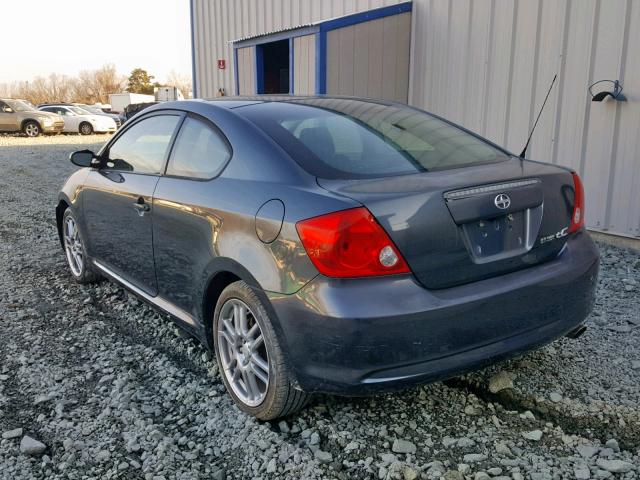 JTKDE167070146317 - 2007 TOYOTA SCION TC 灰色 照片 3