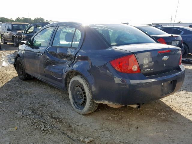 1G1AL58F687214696 - 2008 CHEVROLET COBALT LT BLACK photo 3