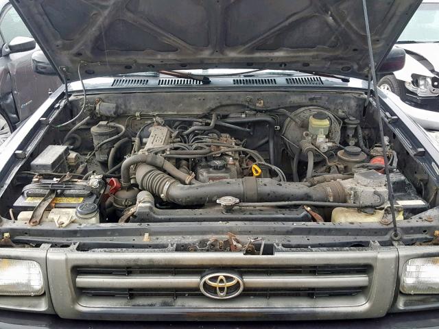 JT4RN01P1N0034072 - 1992 TOYOTA PICKUP 1/2 GRAY photo 7