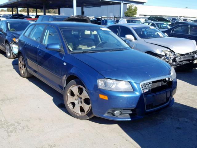 WAUKD78P96A142029 - 2006 AUDI A3 S-LINE BLUE photo 1