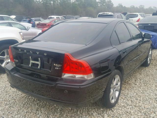 YV1RS592292727381 - 2009 VOLVO S60 2.5T BLACK photo 4