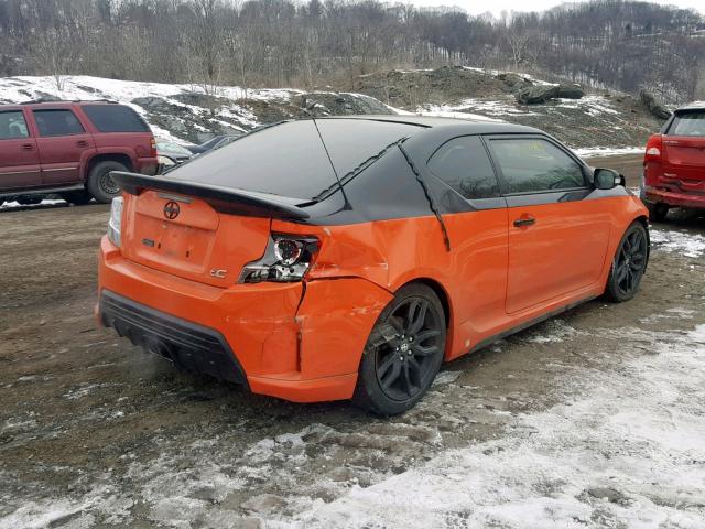 JTKJF5C71FJ006507 - 2015 TOYOTA SCION TC ორფეროვანი ფოტო 4