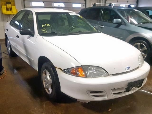 1G1JC524327239005 - 2002 CHEVROLET CAVALIER B WHITE photo 1