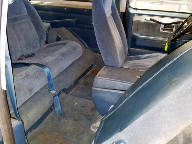 1G5EK18H7GF519092 - 1986 GMC JIMMY K150 BLUE photo 6