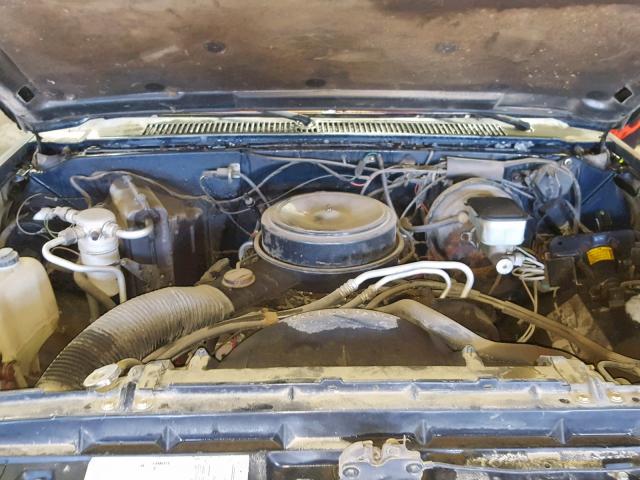 1G5EK18H7GF519092 - 1986 GMC JIMMY K150 BLUE photo 7