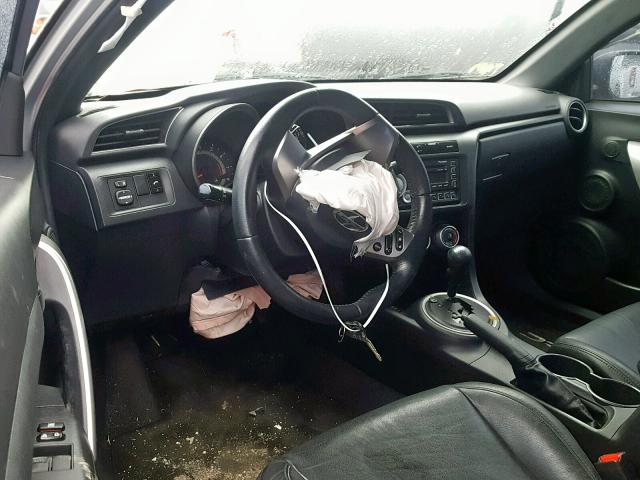 JTKJF5C71B3020292 - 2011 TOYOTA SCION TC ნაცრისფერი ფოტო 9